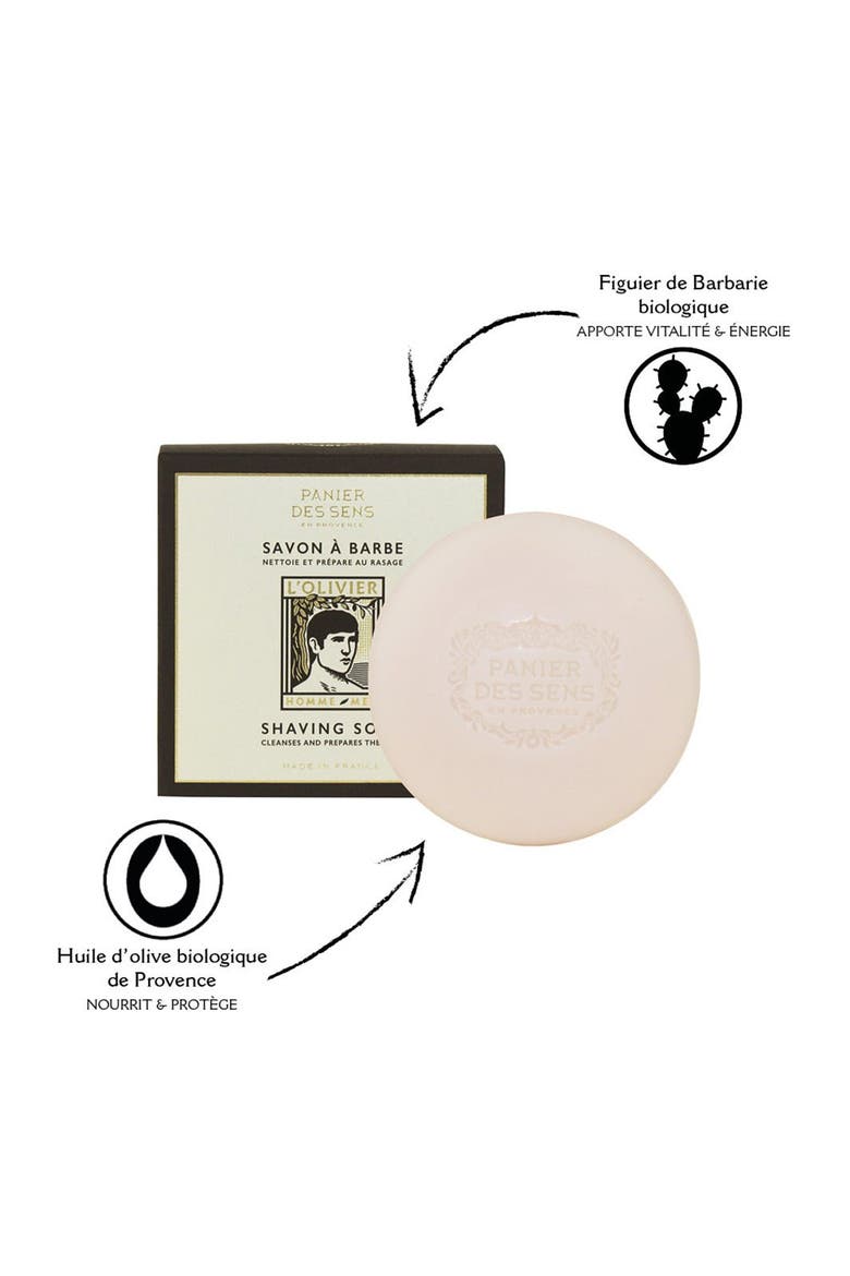 L'Olivier Beard soap, Alternate, color, Black