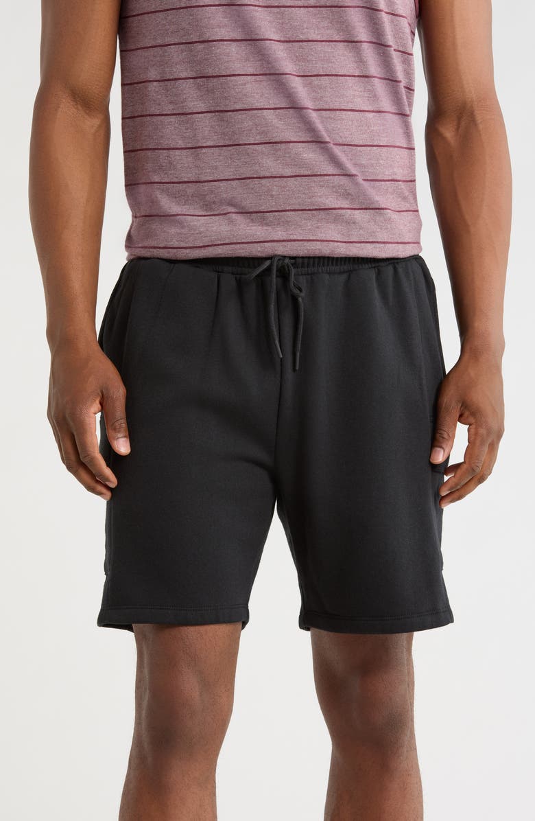 Hurley Pacific Cargo Shorts, Main, color, Black