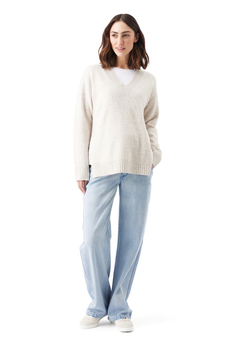 Vera Nursing Knit, Alternate, color, Oat Marle