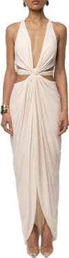 JLUXLABEL Warm Sunsets Maxi Dress