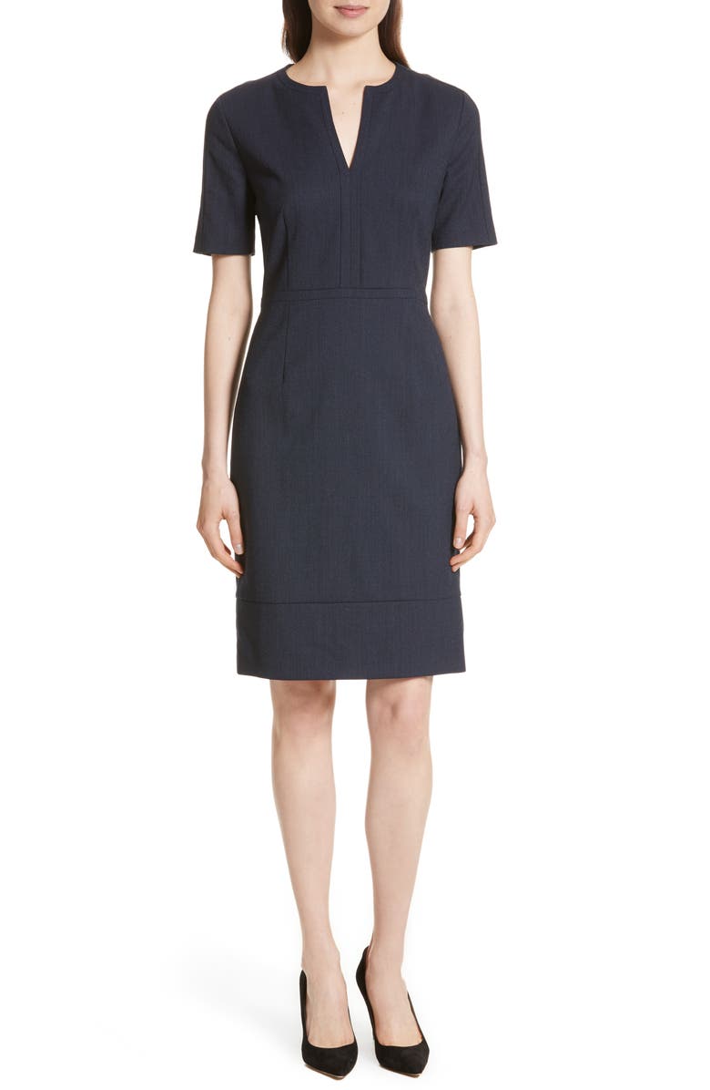 BOSS Dalesana Sheath Dress, Main, color, 