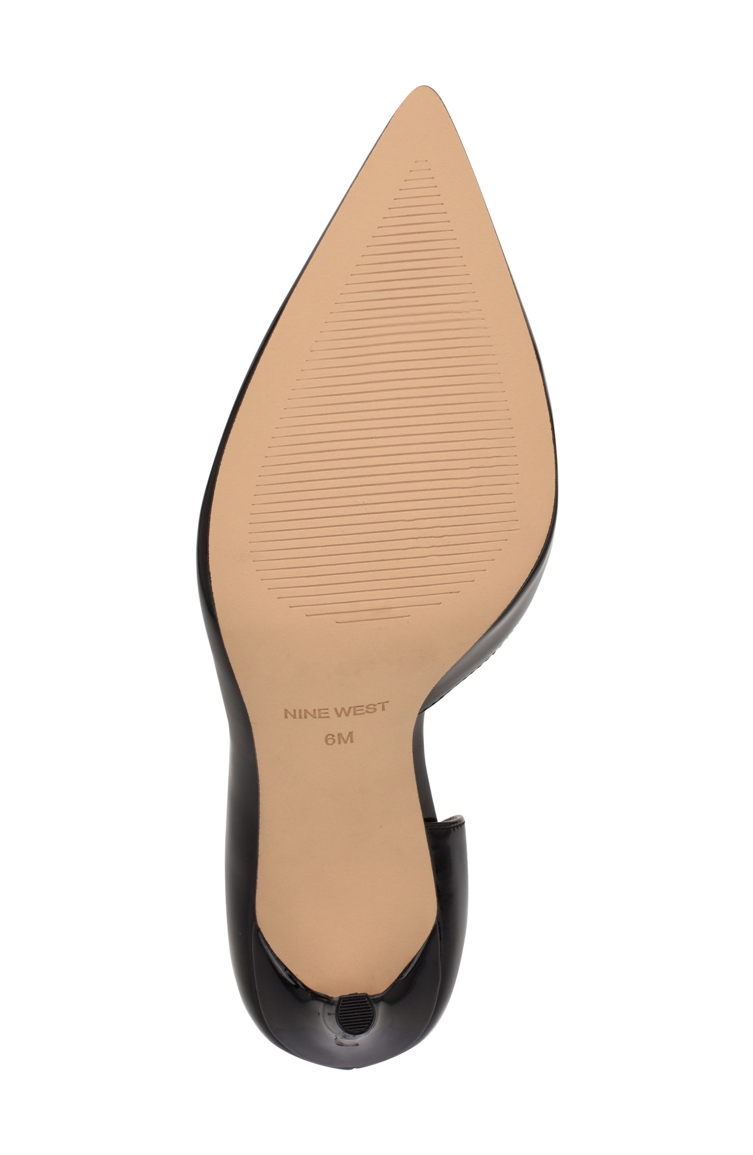 Nine West Folowe Half d'Orsay Pointed Toe Pump, Alternate, color, Black