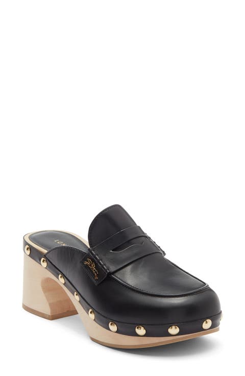 Leather Clog (Women)