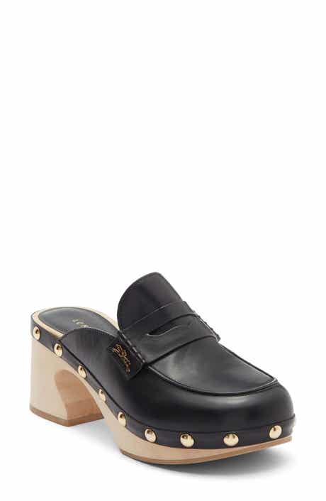 Longchamp Leather Clog