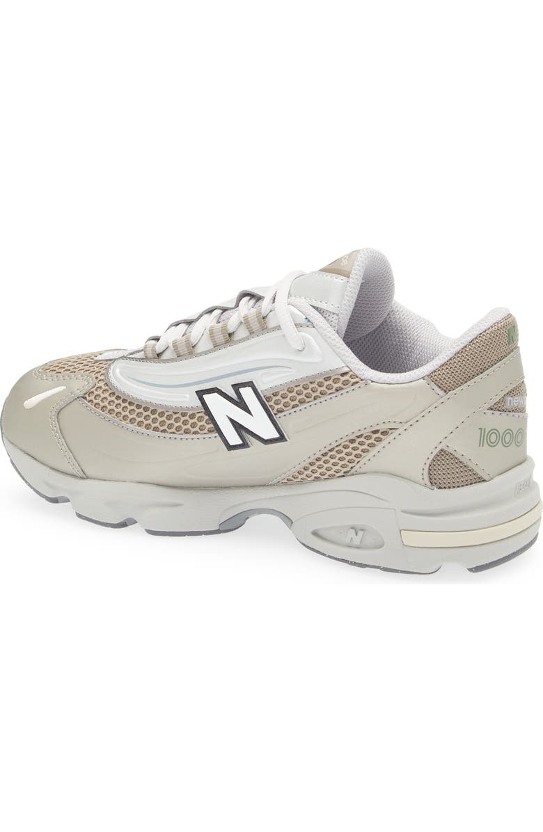 New Balance Kids' 1000 Sneaker, Alternate, color, Arid Stone/ Silver Metallic