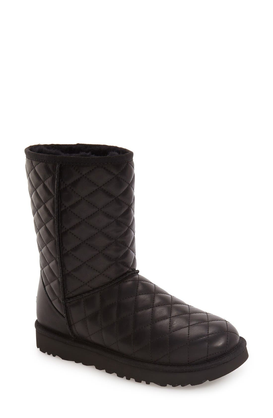 UGG<sup>®</sup> Classic Short Quilted Boot, Main, color, 