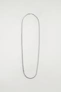 COS Teardrop-link Long Chain Necklace
