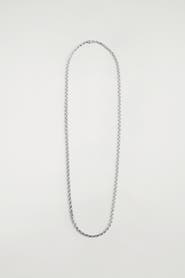 COS Teardrop-link Long Chain Necklace