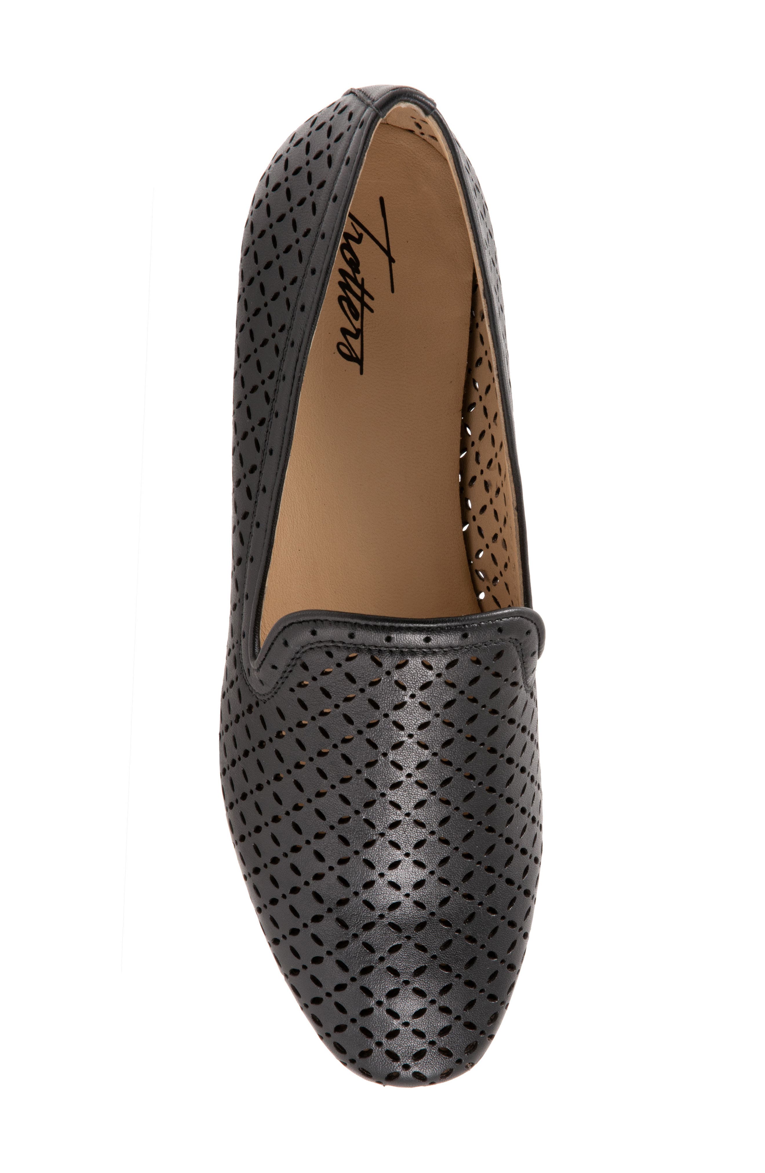 Trotters Ginger Perforated Loafer, Alternate, color, 