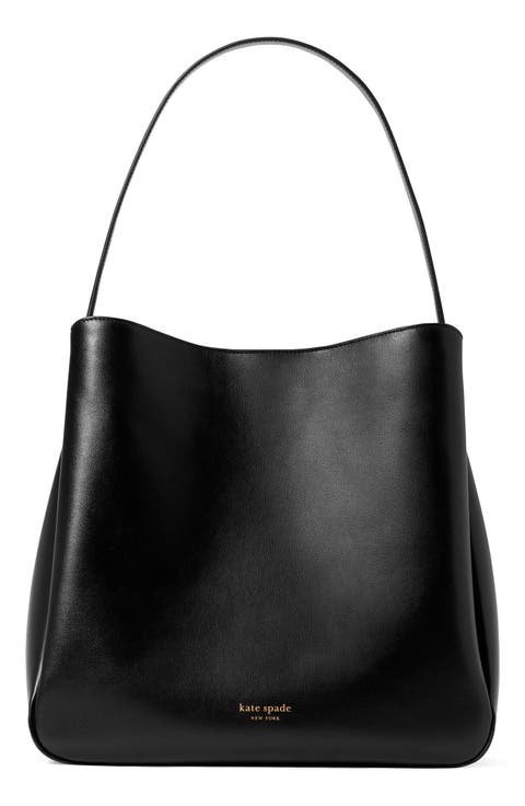large grace leather shoulder bag