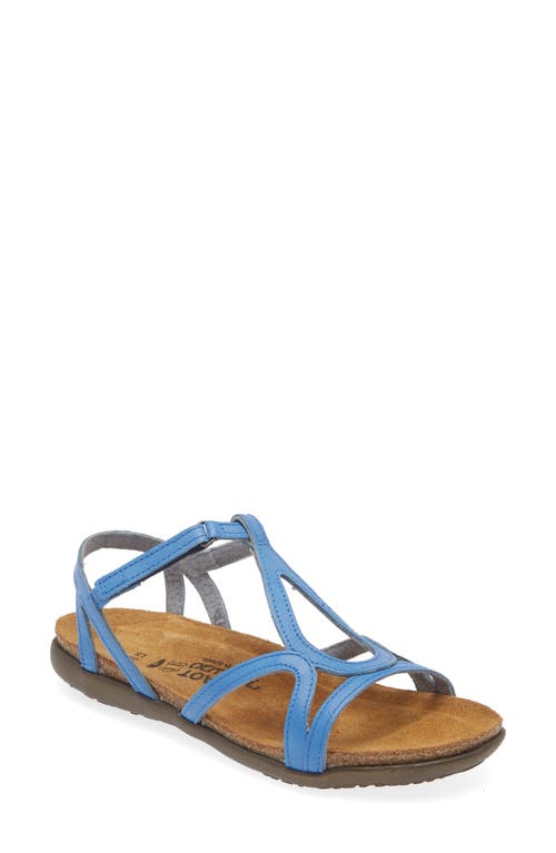 Naot Dorith Sandal in Sapphire Blue Leather at Nordstrom, Size 36