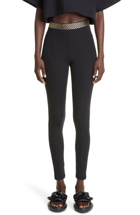 Sparkle Waist Scuba Leggings