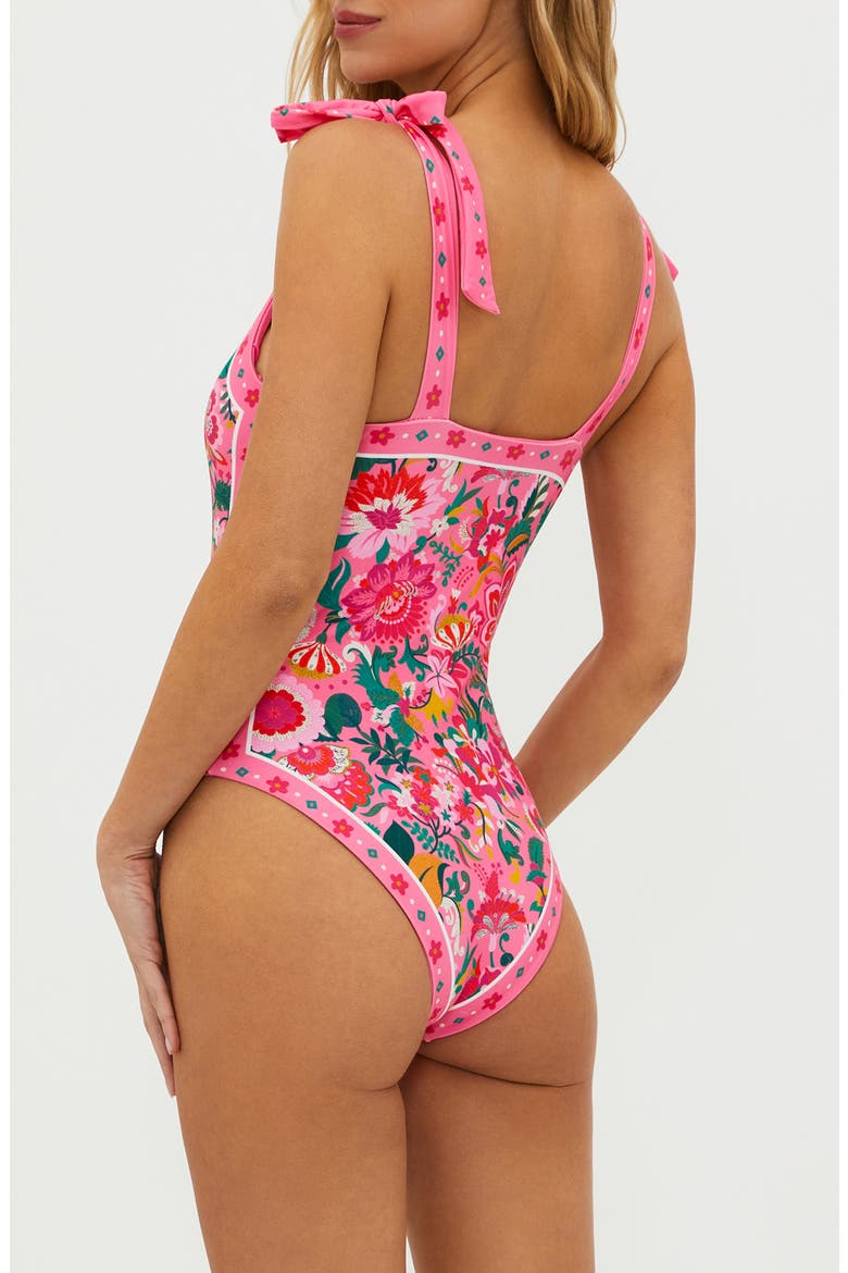 Akira One-Piece Swimsuit, Alternate, color, PASSION FLORAL
