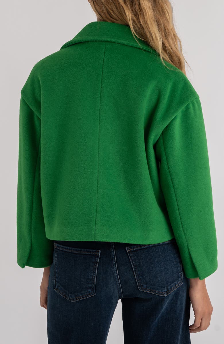 KUT from the Kloth Harper Crop Jacket, Alternate, color, Green