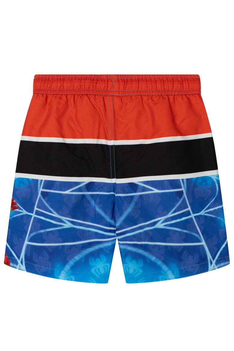 Spidey and His Amazing Friends UPF 50+ Swim Trunks, Alternate, color, Spidey Friends Multi