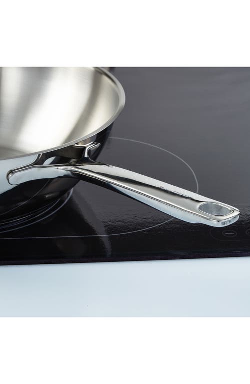 Berghoff Dina Helix 12-inch Wok Pan In Silver
