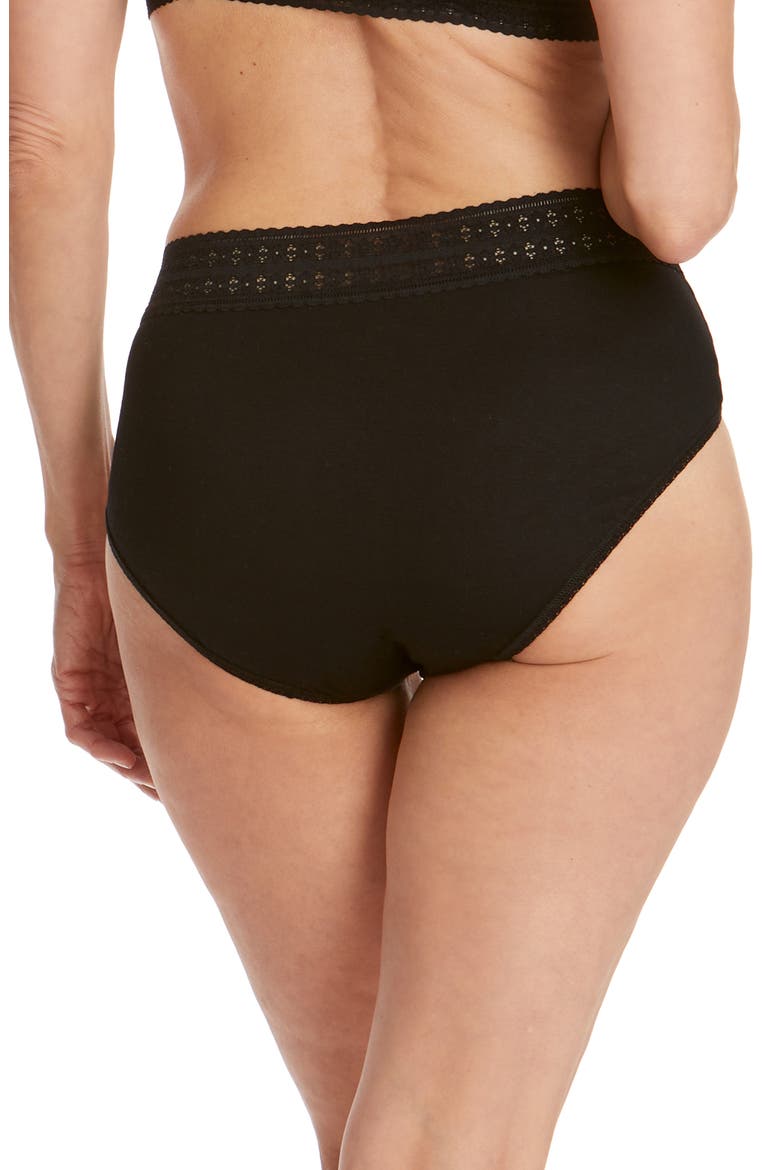 Dream French Briefs, Alternate, color, BLACK