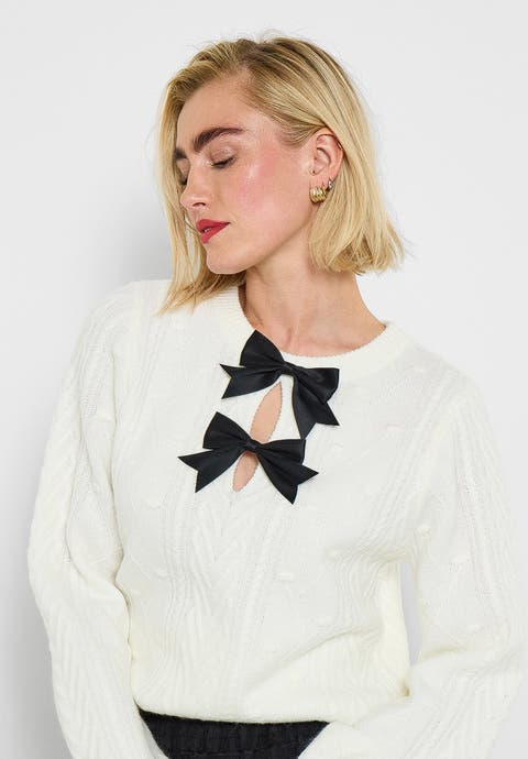 Holiday Cable Sweater (plus)