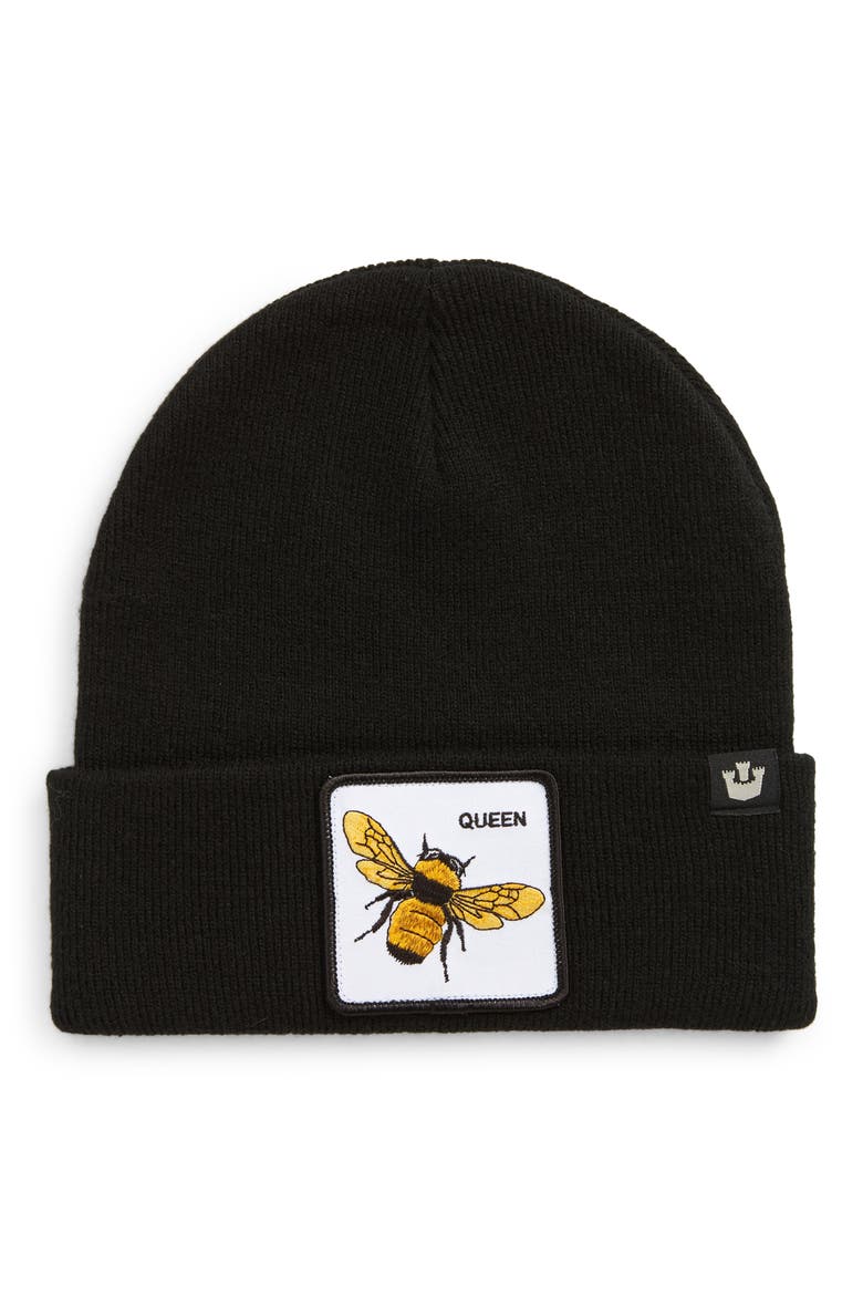 Buzzed Beanie, Main, color, BLACK