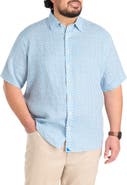 Untuckit Fit by Dxl Big & Tall Redcroft Linen Sport Shirt