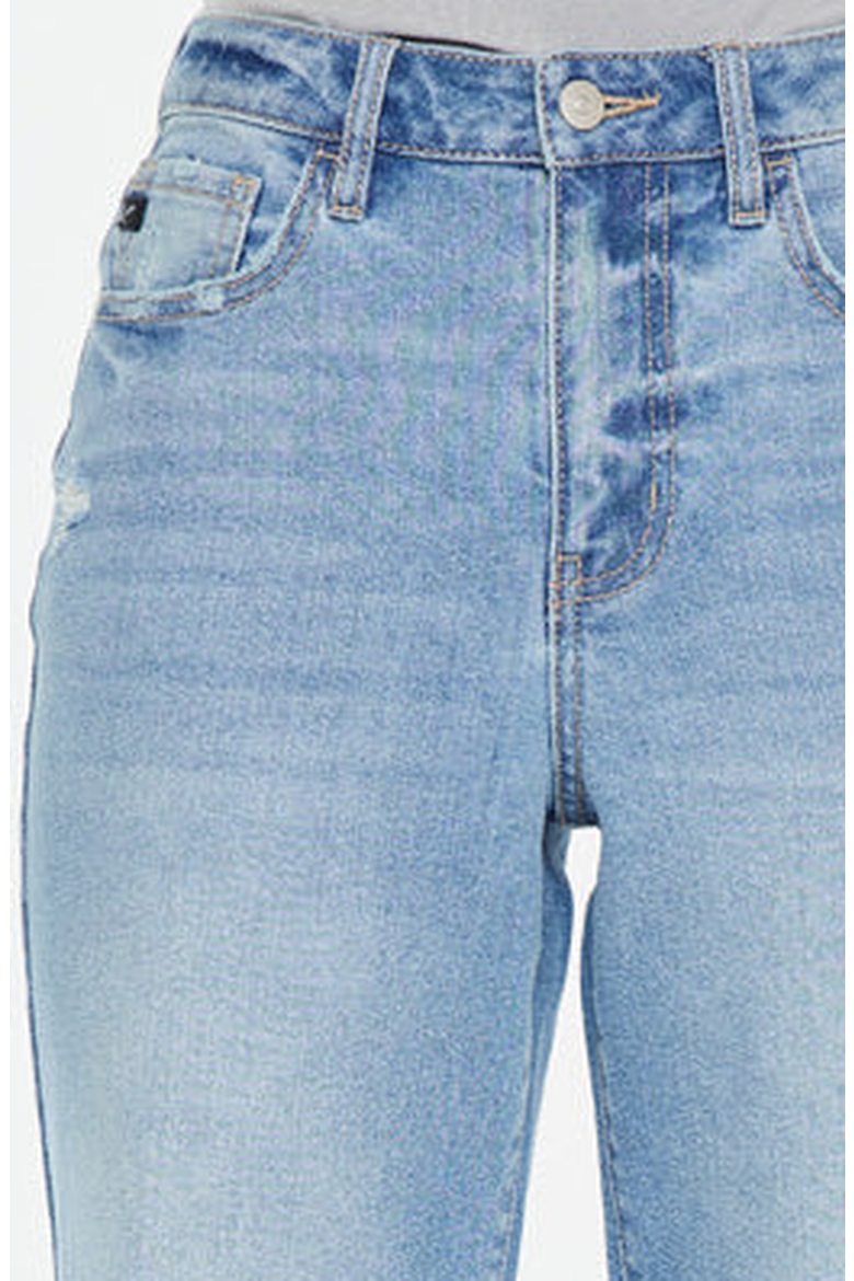 Bri Essentials High Rise Slim Wide Leg Jeans, Alternate, color, Medium Wash