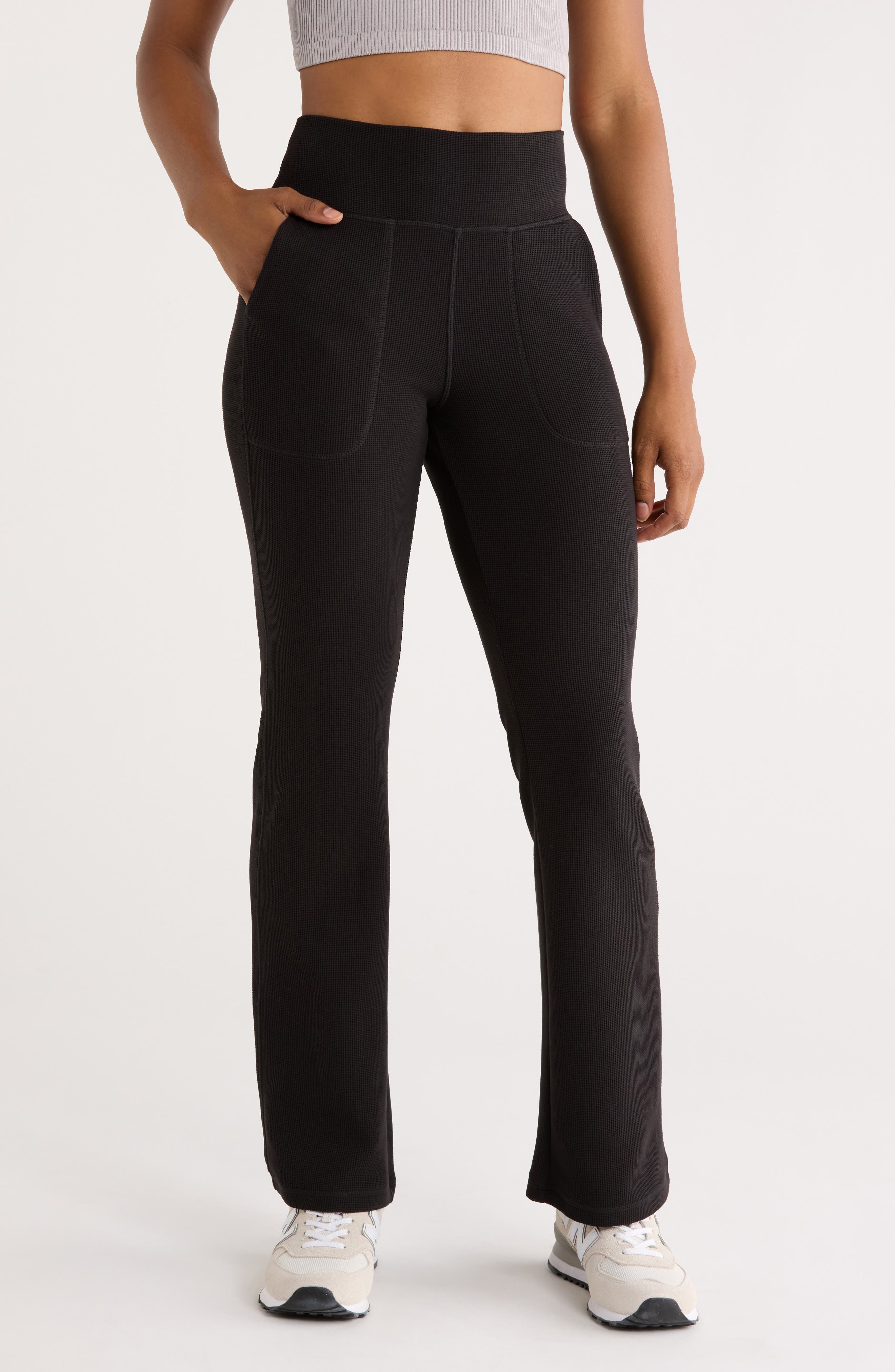 CALVIN KLEIN PERFORMANCE Tech Waffle Flare Pants