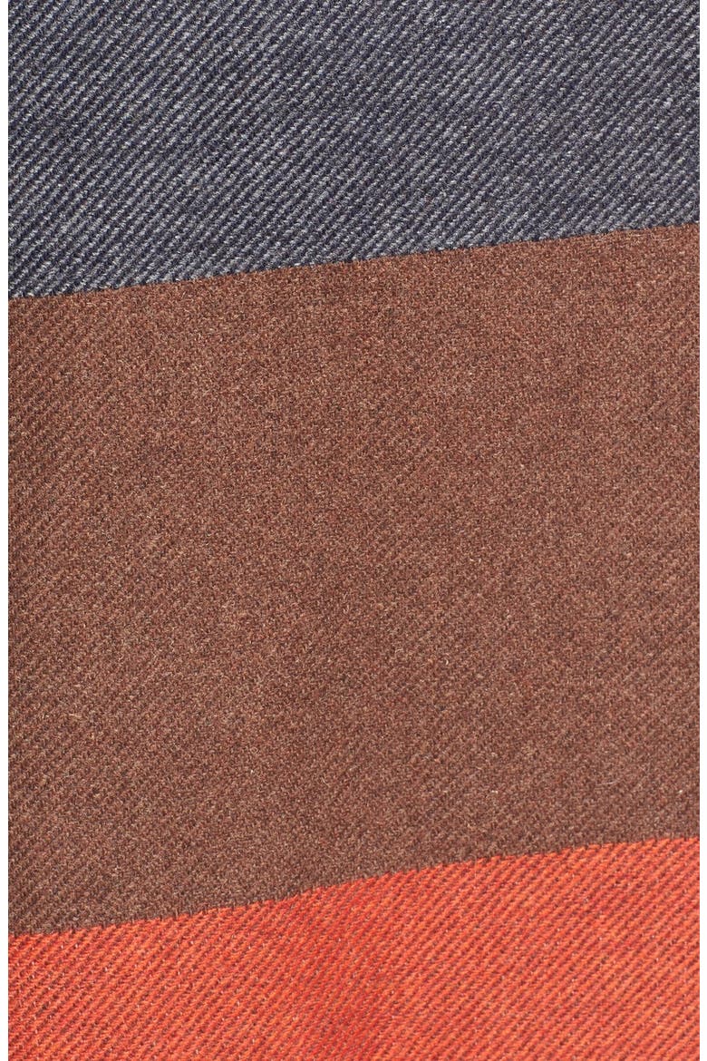 'Colora' Long Wool Blend Jacket, Alternate, color, CINNAMON FANTASY
