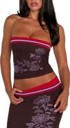 Tiger Mist Serah Strapless Tube Top