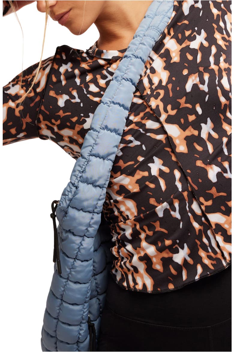 Patterned Right On Running Base Layer, Alternate, color, TORTOISE SHELL COMBO