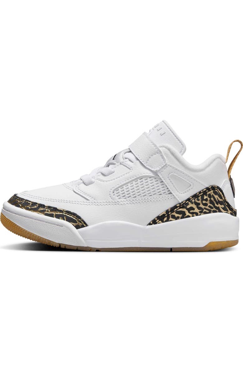 Nike Kids' Spizike Low Sneaker, Alternate, color, White/ Gold/ Sail/ Black