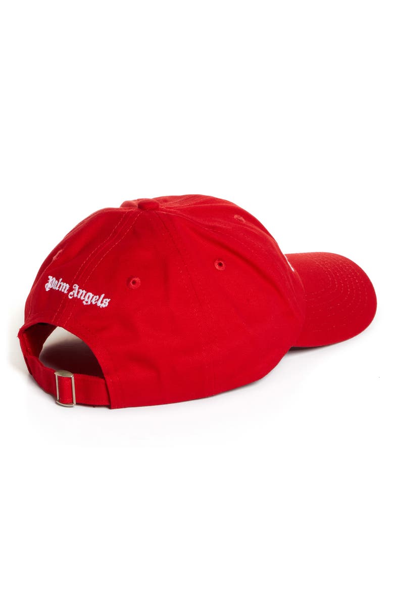 Palm Angels Classic Logo Baseball Cap, Alternate, color,