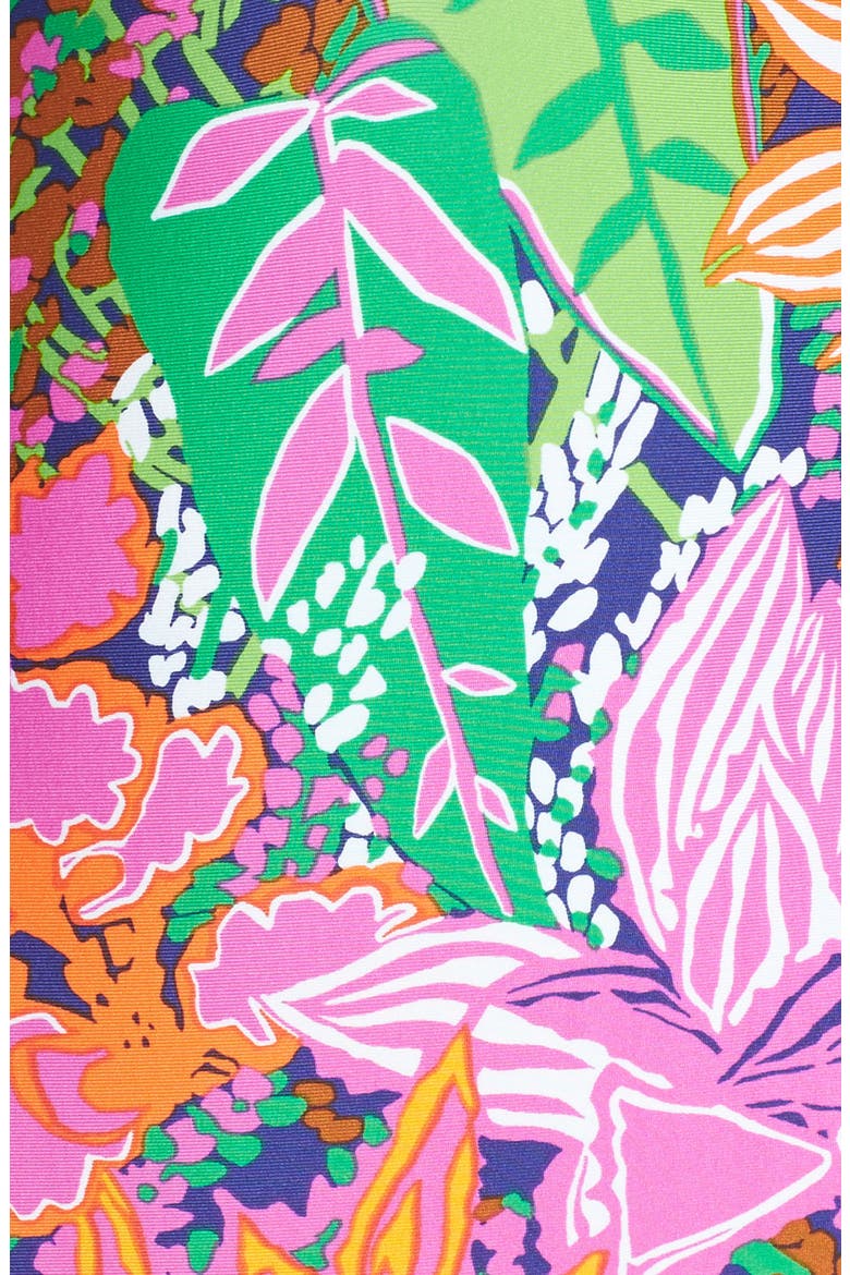 Tropic Escape One-Piece Swimsuit, Alternate, color, PINK MULTI