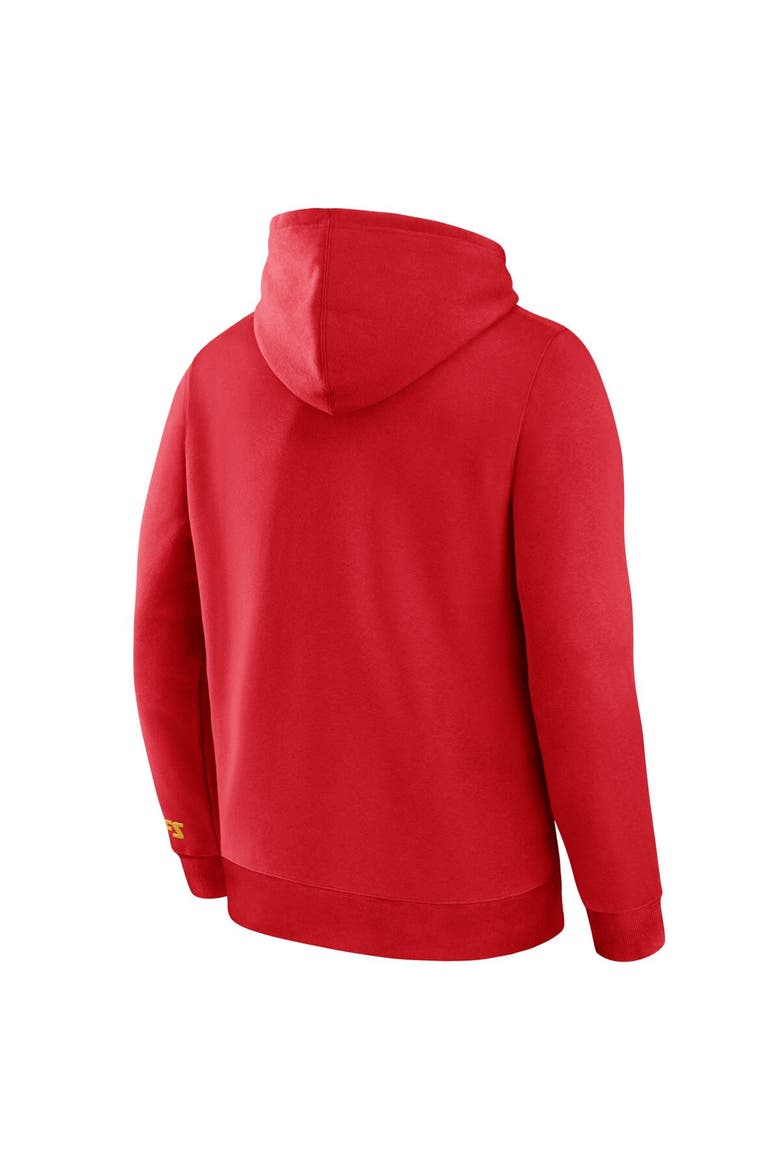 Men's Fanatics  Red Kansas City Chiefs Legacy Fleece Pullover Hoodie, Alternate, color, Red