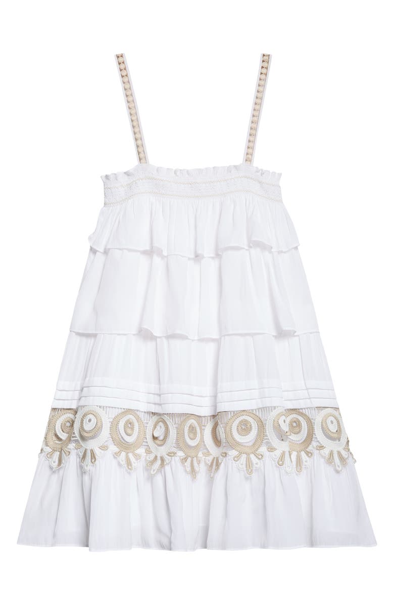 Ramy Brook Anahi Tiered Minidress, Alternate, color, 