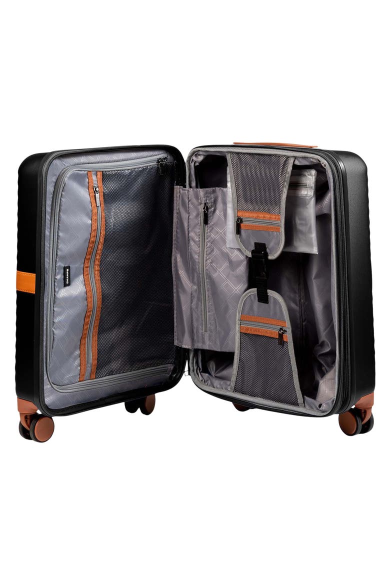 Vintage II 3-Piece Wheeled Luggage Set, Alternate, color, BLACK