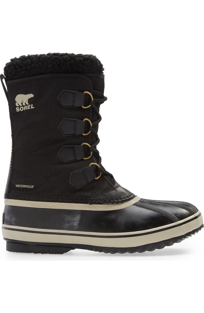 SOREL 1964 Pac Faux Shearling Trim Waterproof Snow Boot, Alternate, color,