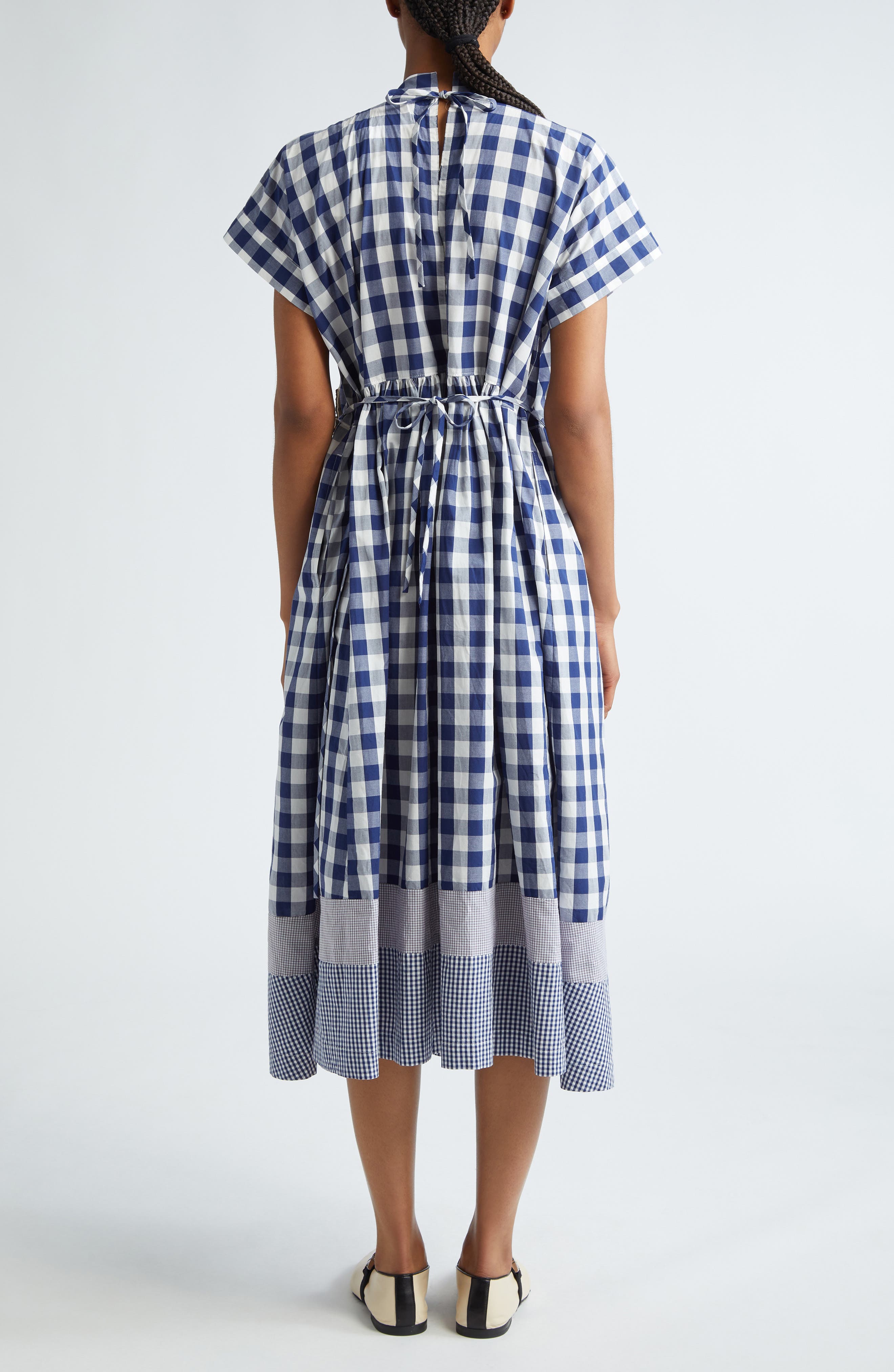 gingham dress cotton on Pink Cotton Gingham Smocked Dress | Women's Dresses