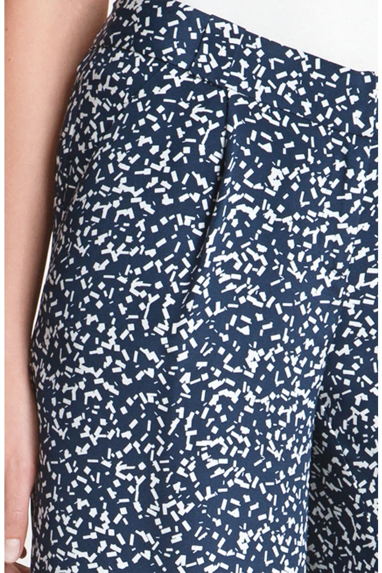 'Seta' Wide Leg Silk Pants, Alternate, color, FRAGMENTED BLOCKS