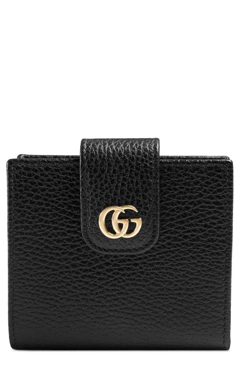 Gucci Leather Wallet, Main, color,