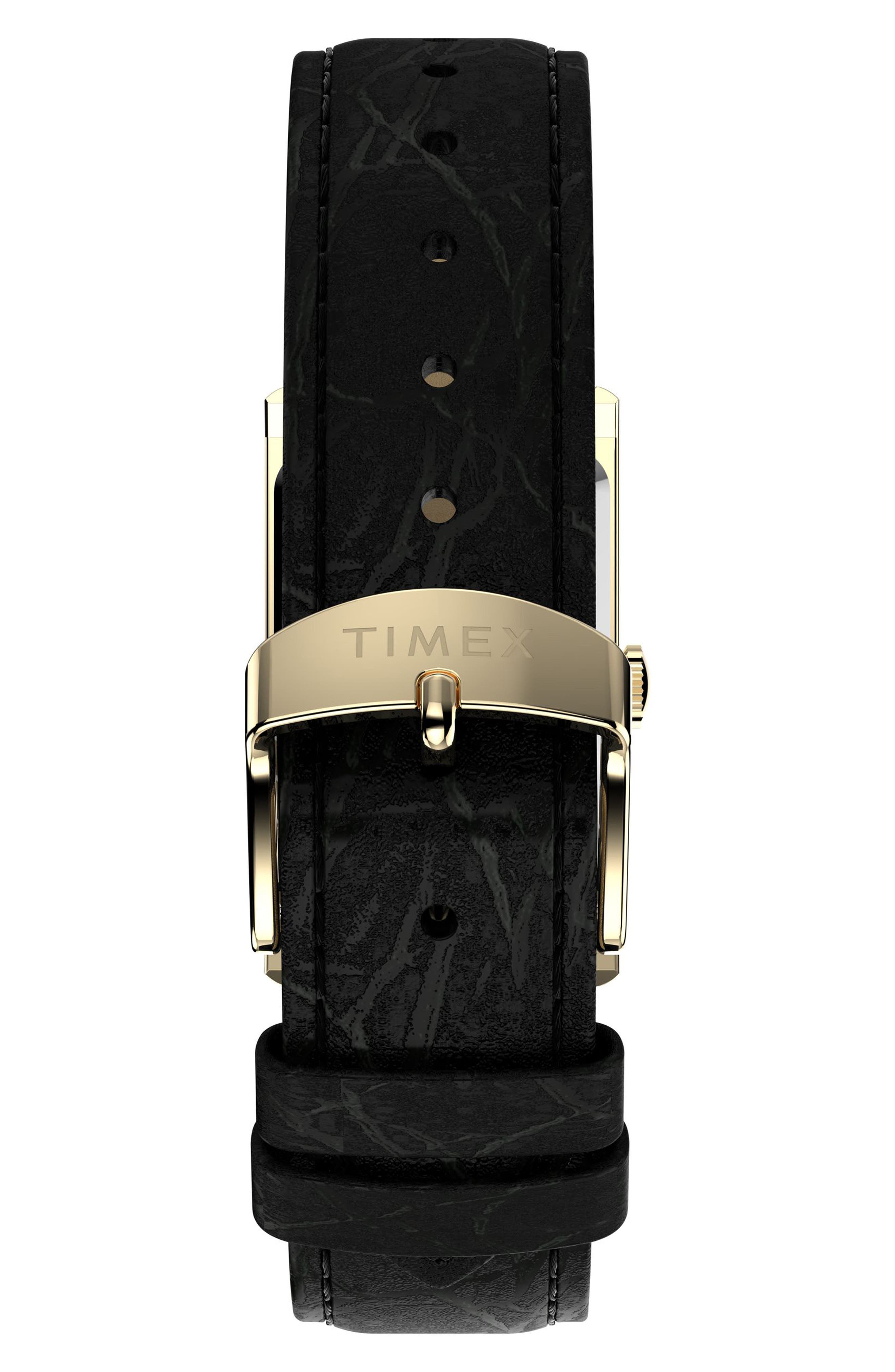 Timex® Timex 1976 Lexington Reissue 21mm Leather Strap Watch