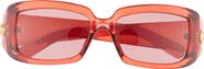 Gucci 54mm Core Rectangular Sunglasses