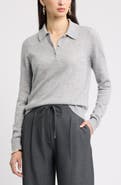Nordstrom Cashmere Polo Sweater