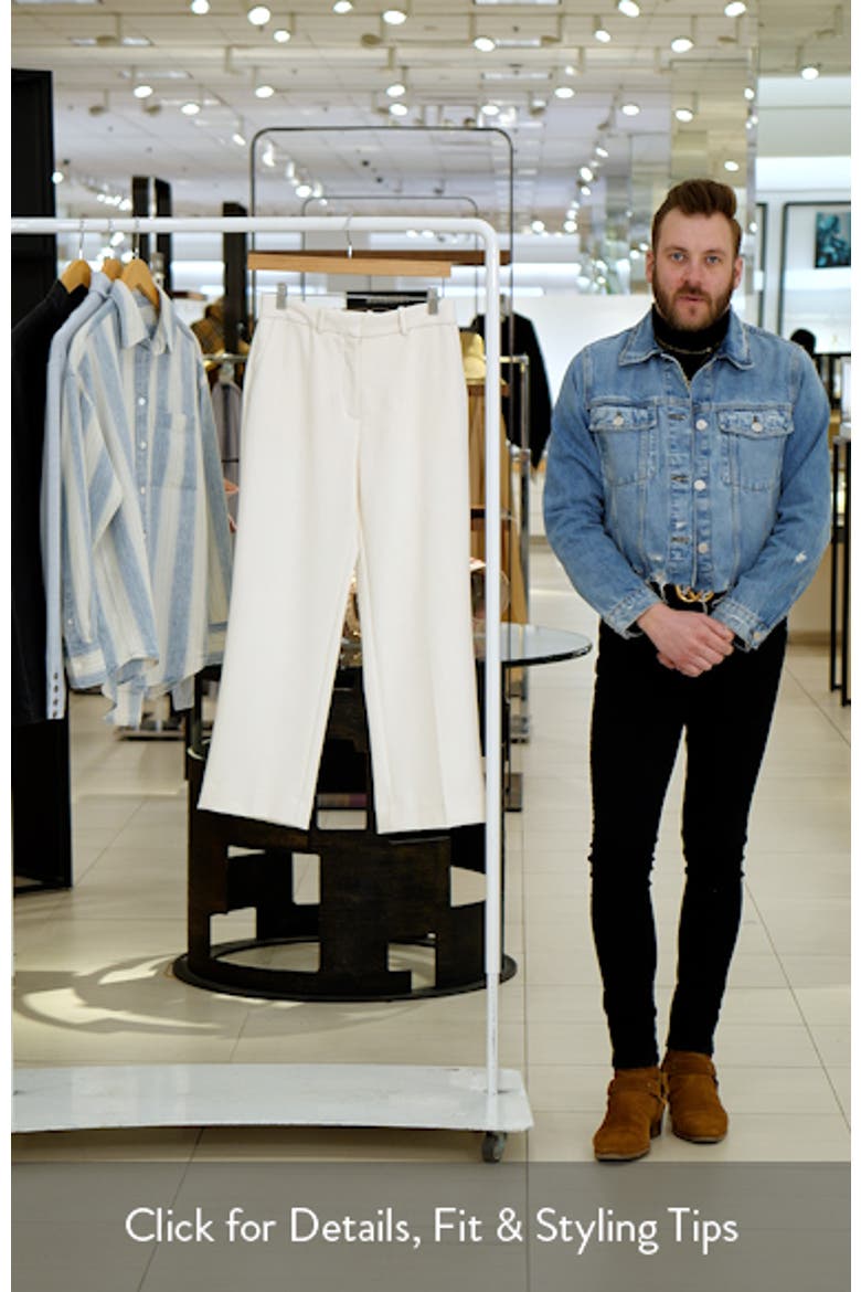 Ankle Straight Leg Pants video