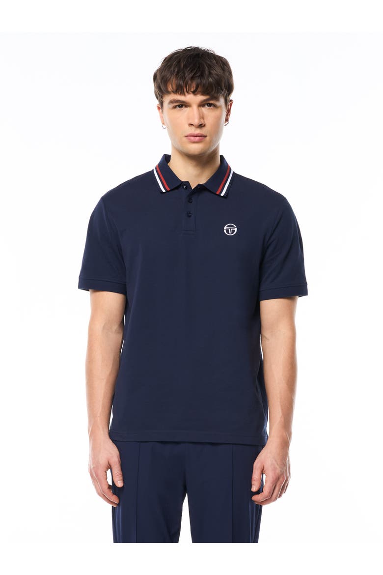 Ciro Pique Polo, Main, color, MARITIME BLUE
