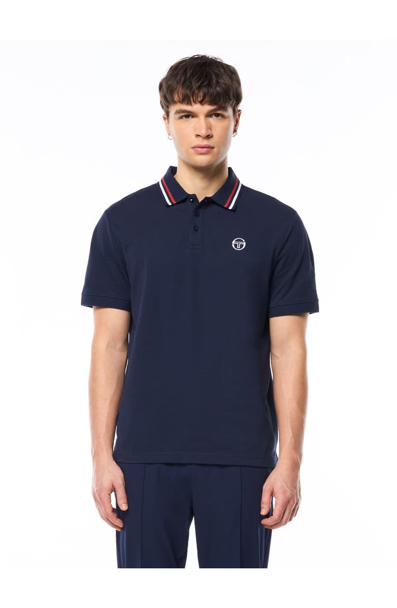 Sergio Tacchini Ciro Pique Polo, Main, color, Maritime Blue