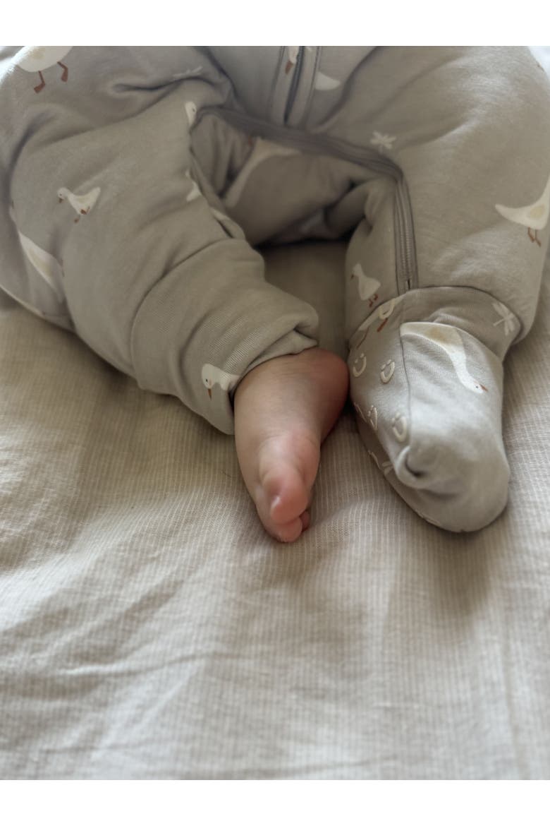 Footie Sleep Sack 0.5 TOG, Alternate, color, Goose