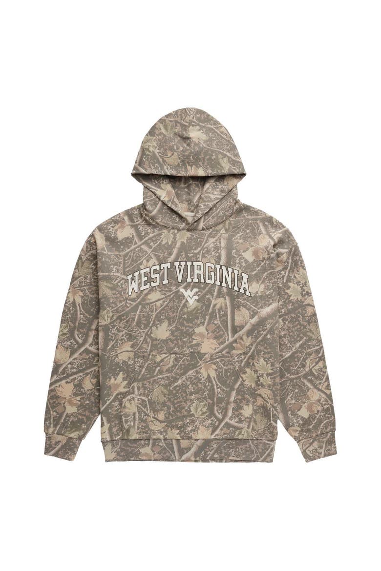 Men's Uscape Apparel  Camo West Virginia Mountaineers Back Bay Fleece Hoodie, Main, color, Camo