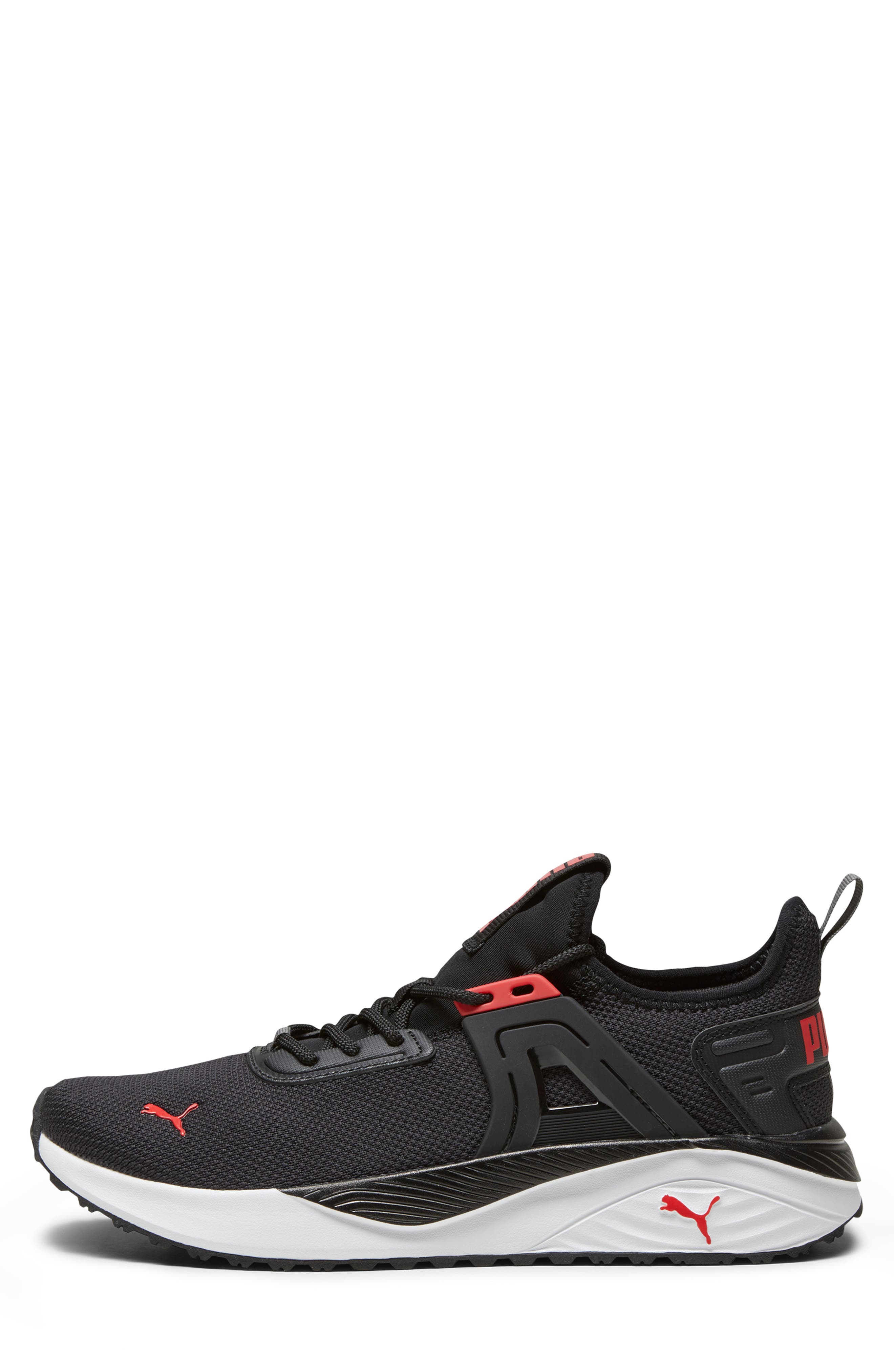 PUMA Pacer 23 Street Sneaker, Alternate, color, Puma Black-For All Time Red