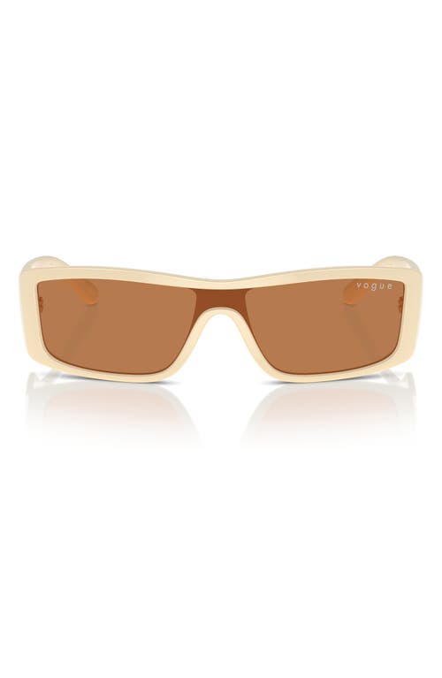 VOGUE 22mm Rectangular Sunglasses in Milk  product