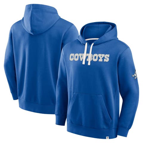 Men
s Fanatics Royal Dallas Cowboys New Horizons Heritage Pullover Hoodie